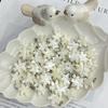 5 st, Naturligt Snäckskal Pärlemor Hänge, Handgjorda Kronbladsformade Berlocker för Smyckestillverkning DIY Halsbandstillbehör, Alla hjärtans dag Partipresenter