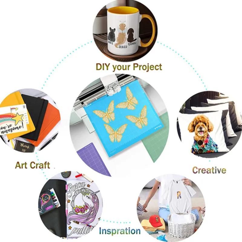 1/3Pcs Portable Replacement Silhouette Cutting Mat For Adhesive Pvc Cutting Mats For Crafts Sewing All Arts Hot Silhouette