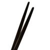 Commercial-grade wooden lacquered chopsticks, brown, 50 pairs, dishwasher safe, JA-011