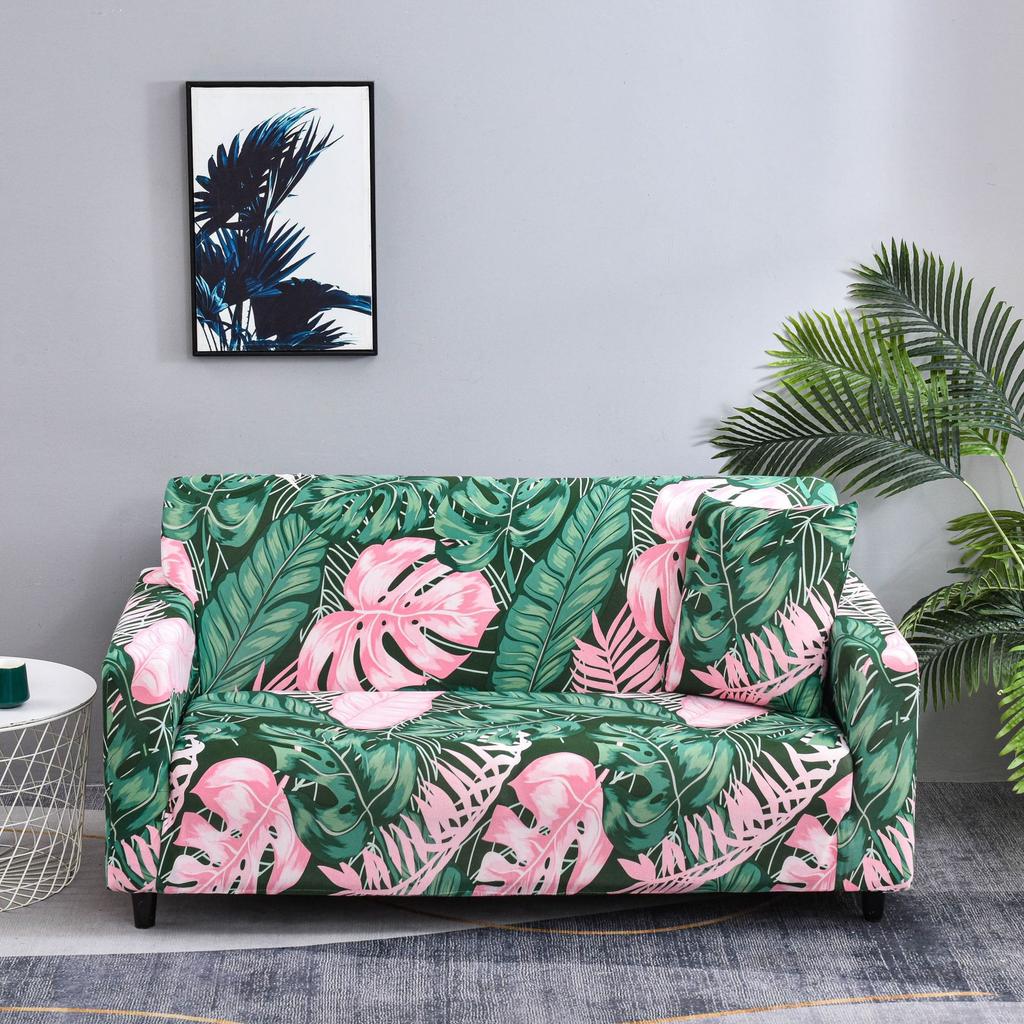 New Printed Stretch All Inclusive Sofa Cover Anti Slip  Dirt Proof and Cat Scratch All Inclusive Sofa Cover Sofa Cover