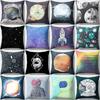 45x45cm Cartoon Spacecraft Cushion Cover Spaceman Polyester Pillow Cases Astronaut Rocket Cushion Cover Sofa Home Decoration
