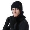 3Pcs/set Soft Touch Screen Gloves Warm Ear Protection Cap Winter Beanie Hat Scarf  for Men Women