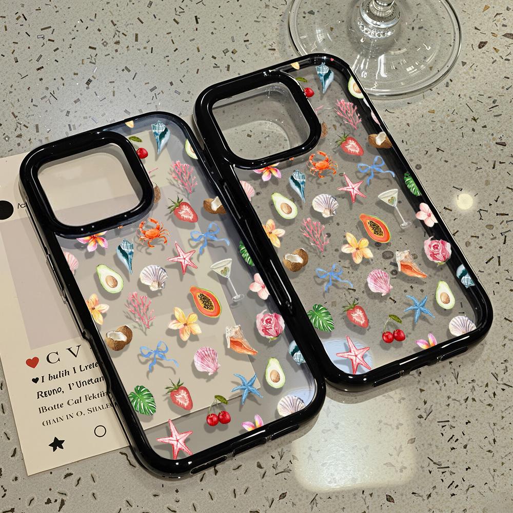 Acrylic Phone Case for iPhone 11 12 13 14 Pro 12 14 16 Pro Max for Samsung A16 A36 A56 S24 FE High-quality Painted Anti-fall Mobile Phone Case