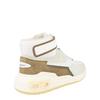 Salvatore Ferragamo Cosma High Top Sneakers Bianco