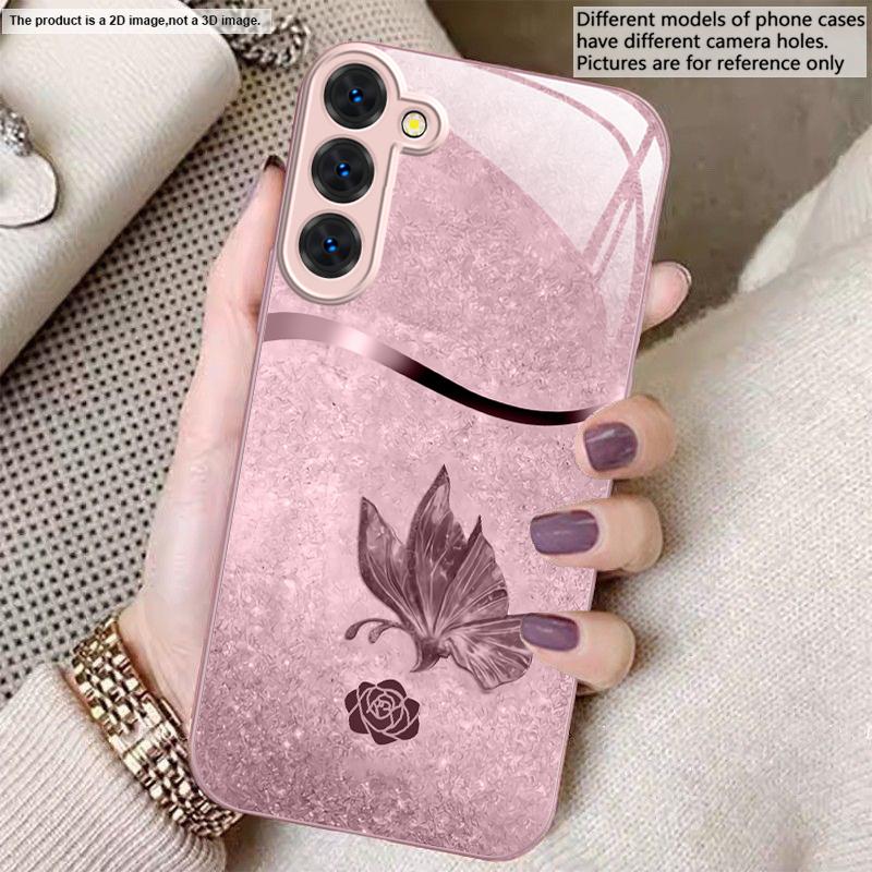 Full of Eastern Elegance For Samsung S26 S22 S8 S9 S10 S20 Ultra S21 Pro S22 Plus S23 FE S24Ultra S25 Edge S24+ Glass Phone Case