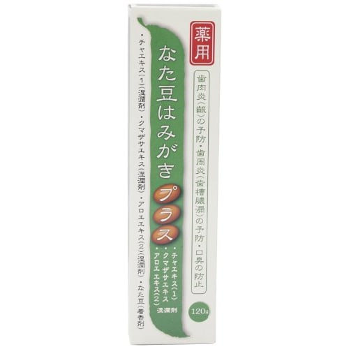 Prases Pharmaceutical Medicinal Natto Bean Toothpaste Plus 120g