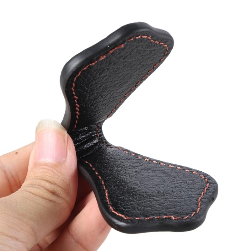 Leren Magnetische Keu Chalk Houder Leerhouder Voor Biljartspeler Veilige Bevestiging Super Vakmanschap