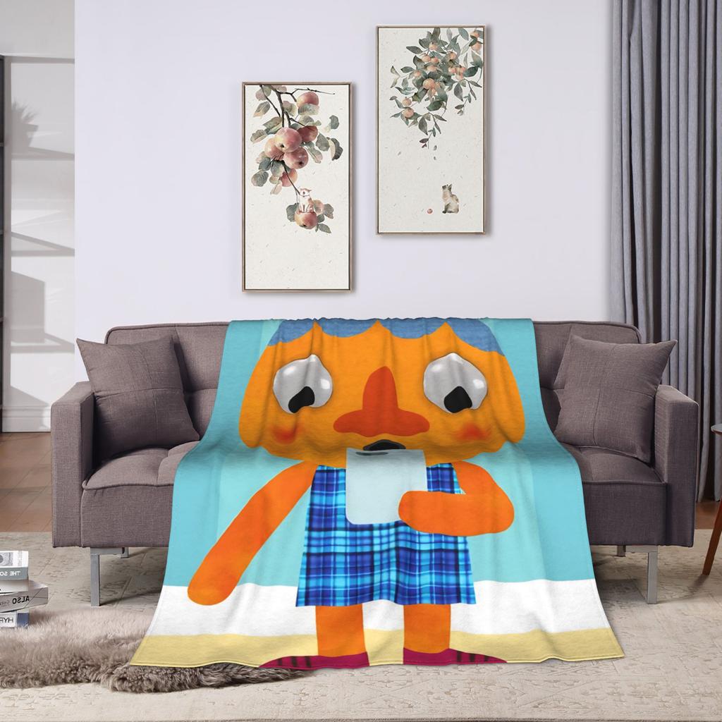 Noodle Pals Micro Super Simple Songs Deken Kwaliteit Warm Zacht Plaid Winter Picknick Buiten Mode Sprei