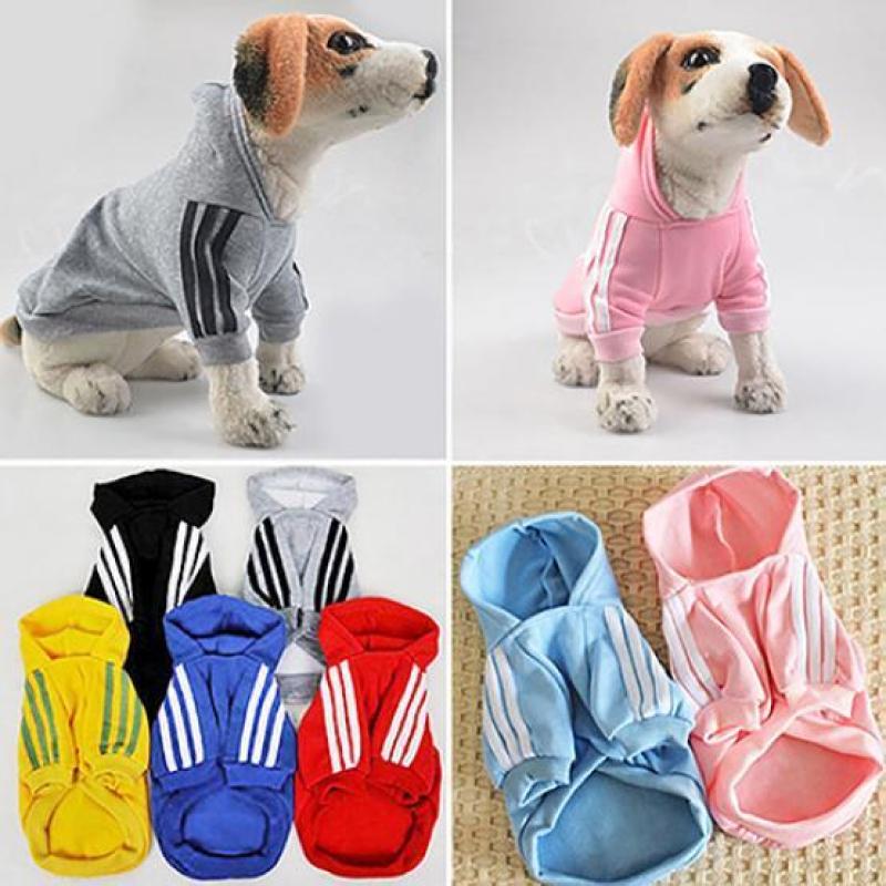 Autumn Winter Pet Warm Cotton Jacket Coat Hoodie Puppy Clothes Pet Costume