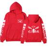 Tokyo Revengers Team Walhalla Double-sided Hoodie, Wing Logo Long Sleeve Pullover Sweatshirt Unisex Anime Hoodie with Japanese Sleeve Print