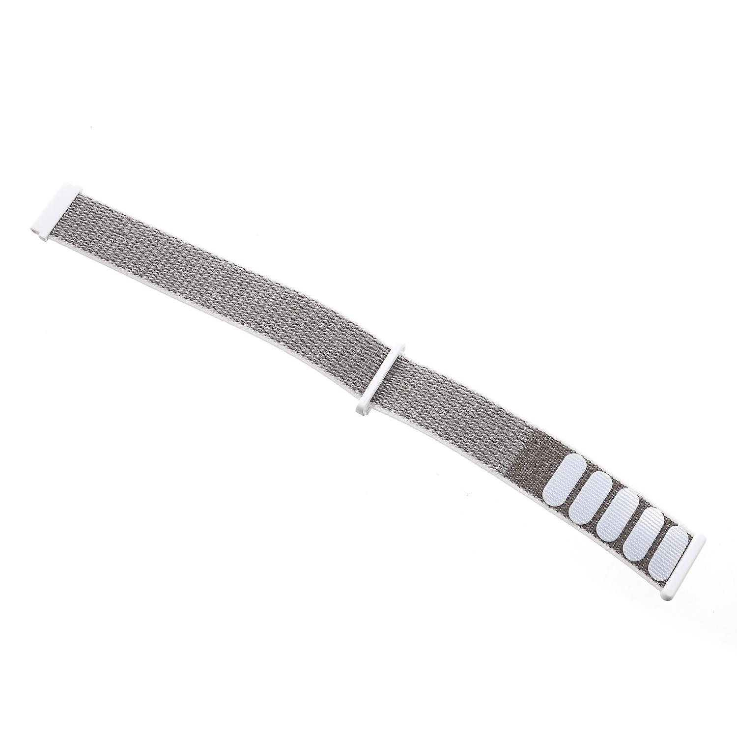 

20mm Closure Nylon Watch Band Strap for Samsung Galaxy Watch 42mm/Gear S2/Huami Amazfit Watch Youth Edition White
