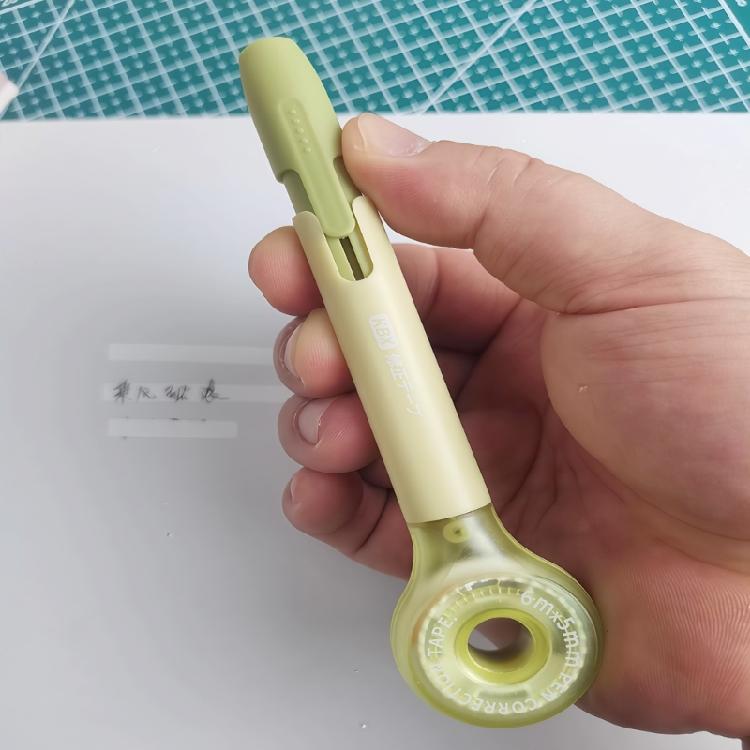 4Pcs 6mX5mm Correction Tapes Roller School and Offices Supplies White Correction Tape Total 36m for Writing Scrapbooking