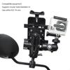 Y4UA Adjustable Clamp Ball Adapter with 360 Degree Rotating Suitable For Motorcycle Phone Holder Rack And Mirror Installation