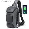 Bange Anti-Theft New Multifunction Crossbody Bag For Men Shoulder Messenger Bags Male Waterproof Short Trip Chest Bag Pack