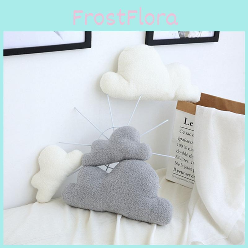 Adorable Soft Clouds Plush Pillow Cozy And Comfortable For Car Or Sofa Use