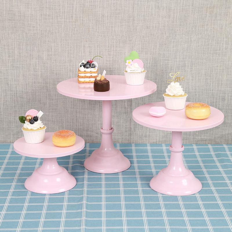 Cake Stand 8 INCH 10 INCH 12 INCH Dessert Cake Tray Cold Meal Tea Break Display Rack Center Rack Metal Home Party Dessert Table