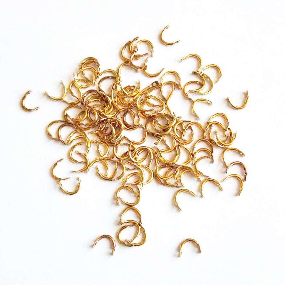 25 Pcs Brass Fishing Clevis Easy Spin Spinner Clevis Fishing Spoon Spinnerbait L