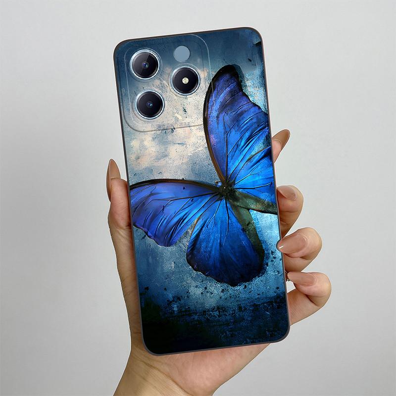 For Realme C63 C61 Narzo N63 Phone Case RealmeC61 RMX3939 Silicon Soft TPU Shockproof Cover Painted Printed Protective Shell Bag