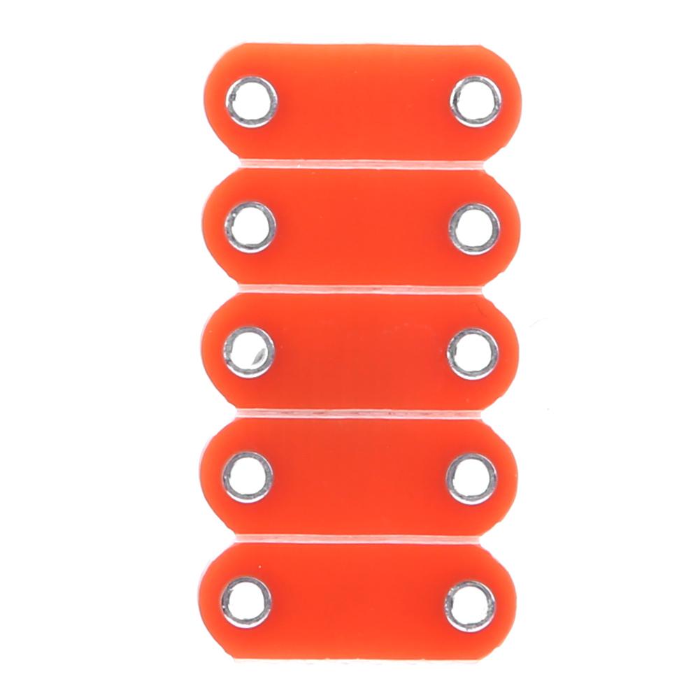 50 Pcs LilyPad LED Module White Wearable Surface Mounted LED DIY Kit for Arduino 3 5V