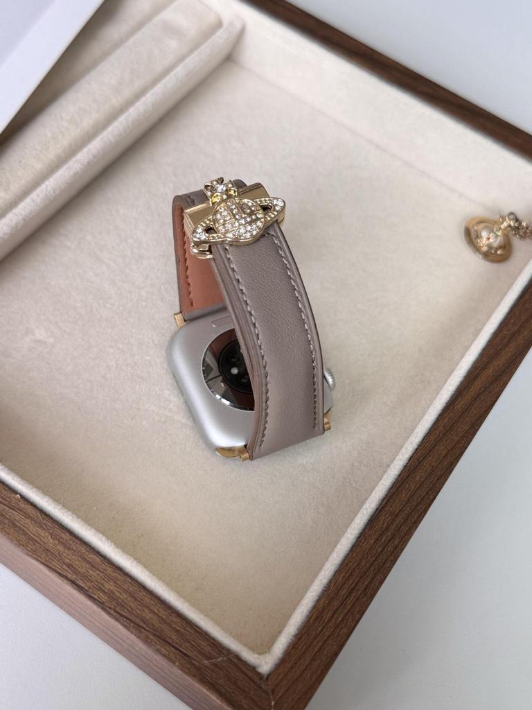 Empress Dowager Magnetic Leather Band for Apple iWatch S10 9876SE – Premium Women's Strap