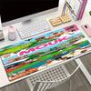 Mouk Theme Mouse Pad, Non Slip Rubber Base, Multifunctional Office & Home Decor, Perfect for Workspace Personalization.