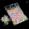 1 Bag Women Girl'S Child Hair Holders Rubber Bands Elastics Tie Gum
