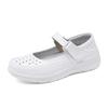 New nurse shoes with soft soles, summer models, comfortable thick soles, increased height, breathable and not tired feet, non-slip little white shoes