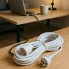 Prodlužovací kabel 10m – 3500W 220-240V | Bílý Interiérový