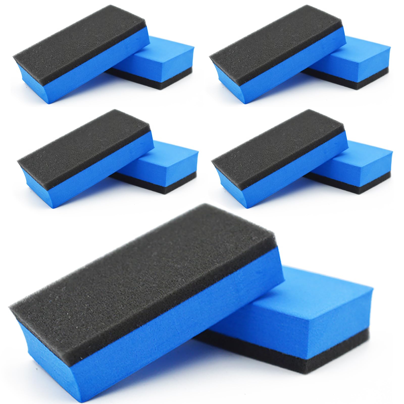 VitalBloom Car Wash Coating, Double Layered Coating, Sponge, Sponge Brush, 1 чёрный