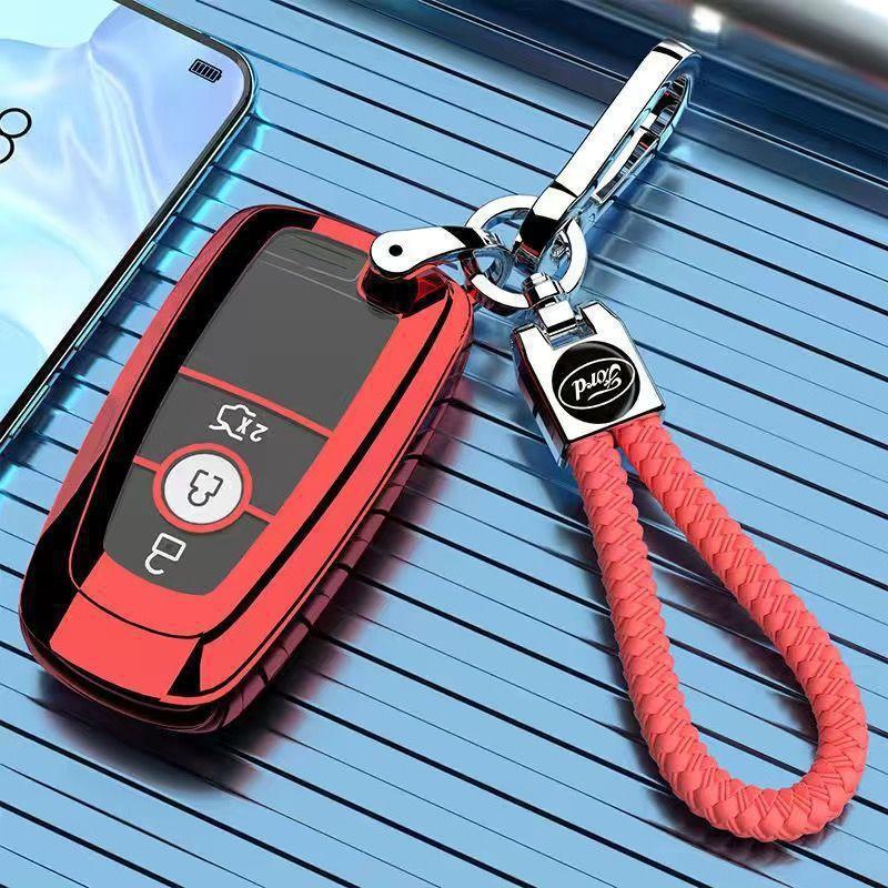 High-End Protective Key Case for 2017-2025 Ford Mondeo - Unisex Design