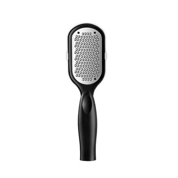 Stainless Steel Pedicure Foot File - Callus Remover & Dead Skin Brush