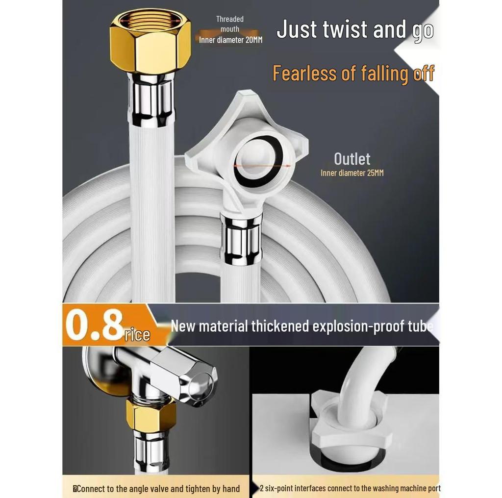 PVC Automatic Washing Machine Inlet Hose