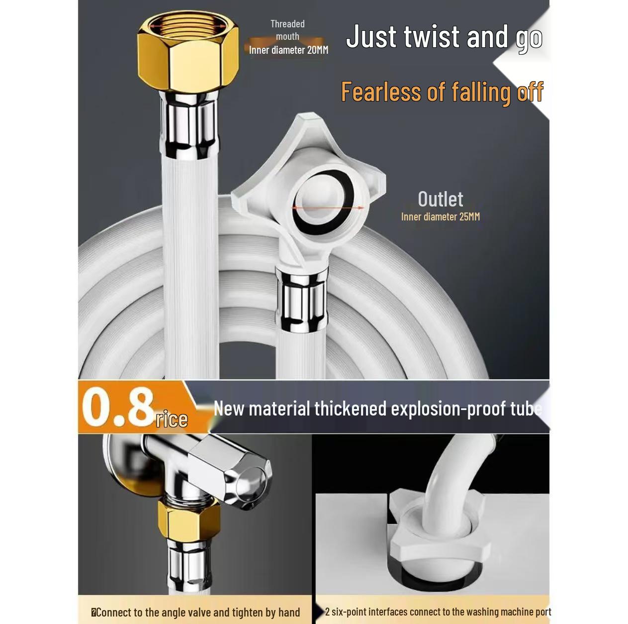 

ПВХ Автоматический Сливной Шланг для Стиральной Машины