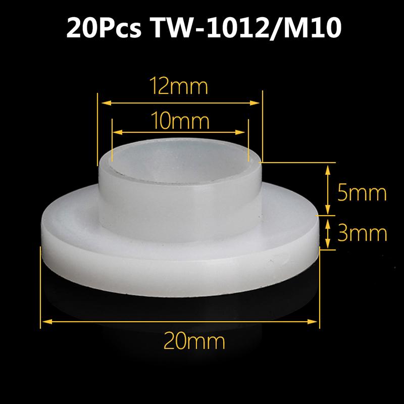 Screw Nylon Transistor Gasket The Step T-Type Plastic Washer