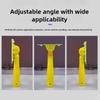 Self Adhesive Sandpaper Holder Durable Handheld Polishing Sander Clip for Woodworking Wall Surface Flocked Strip Abrasive Tools