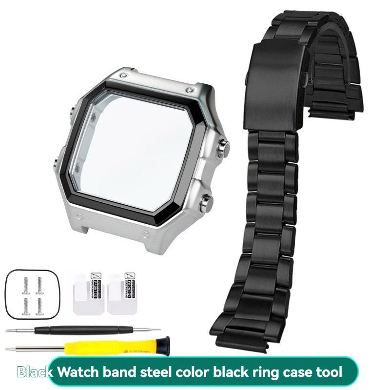 Pro Casio 3299 AE-1200 AE-1200WH AE1300 Modifikované pouzdro hodinek z nerezové oceli 304 AE1200 Celokovové pouzdro Ocelový řemínek