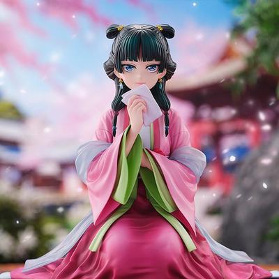 Anime Maomao Figur Rotes Kleid Maomao Actionfiguren PVC Niedliche Maomao Modell Desktop Ornamente Sammlung Maomao Figur Spielzeug Geschenke