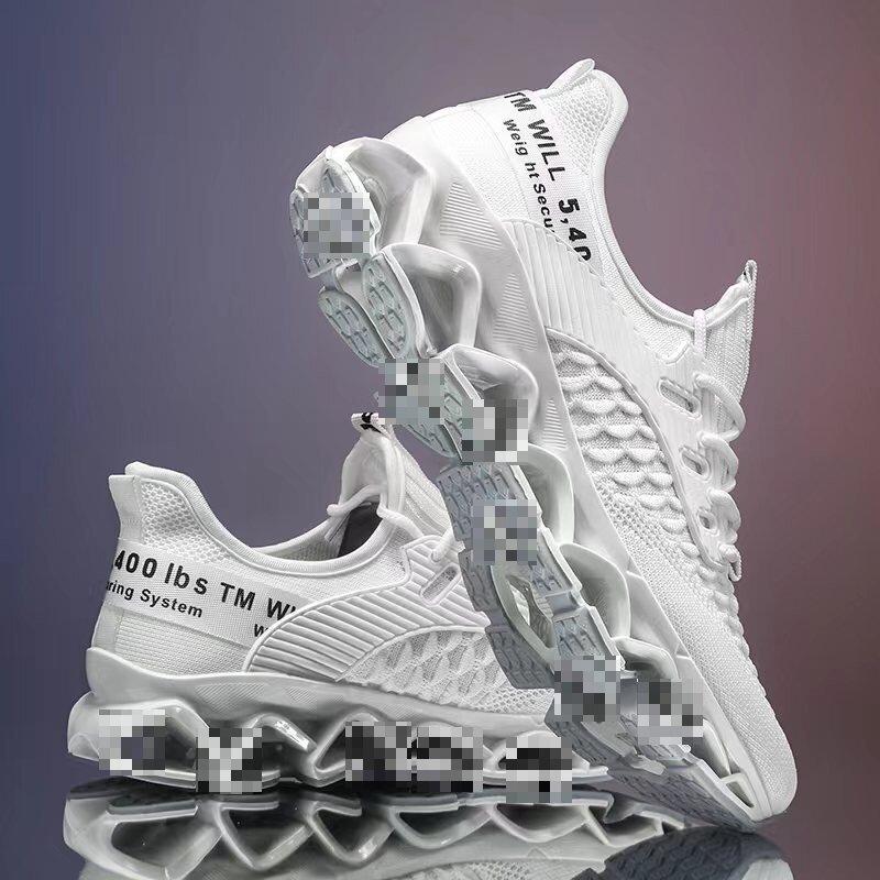 Blade men's shoes breathable fly weaving running casual shoes sports shoes versatile large size trendy shoes men