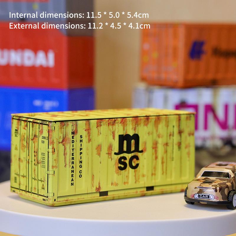 Kompakter Bügeleisen-Aufbewahrungs-Simulationsbehälter Kreativer Schreibtisch-Organizer Büro-Organizer Boxen Modell Aufbewahrungsbox Heimdekoration