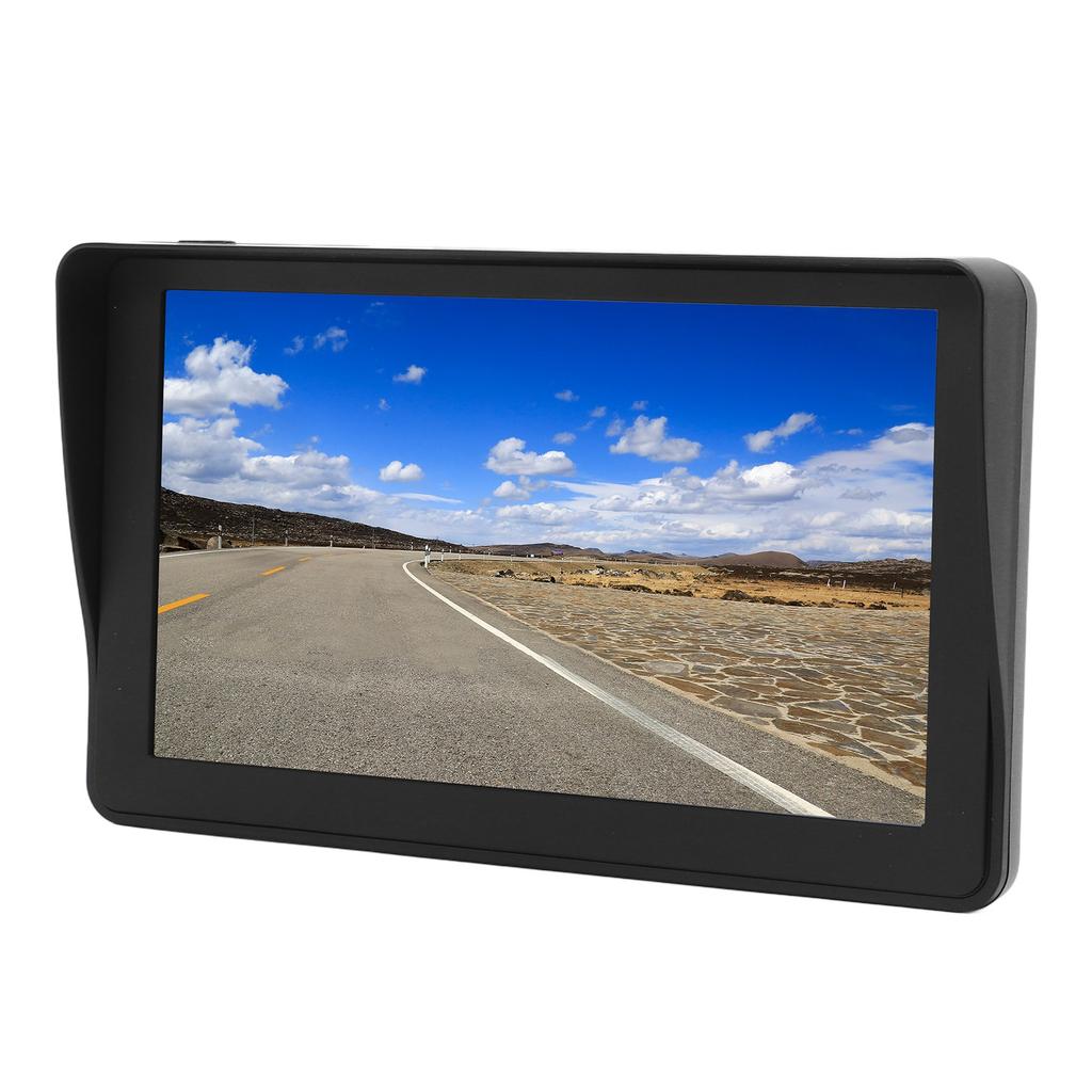 7in GPS Navigation Voice Broadcasts 3D Navigation Gauge Image Prompt Route Planning FM Transmitter