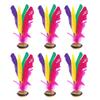 Durable Sports Game Feathers Colorful Sport Training Kick Shuttlecock Chinese Jianzi Foot Sports