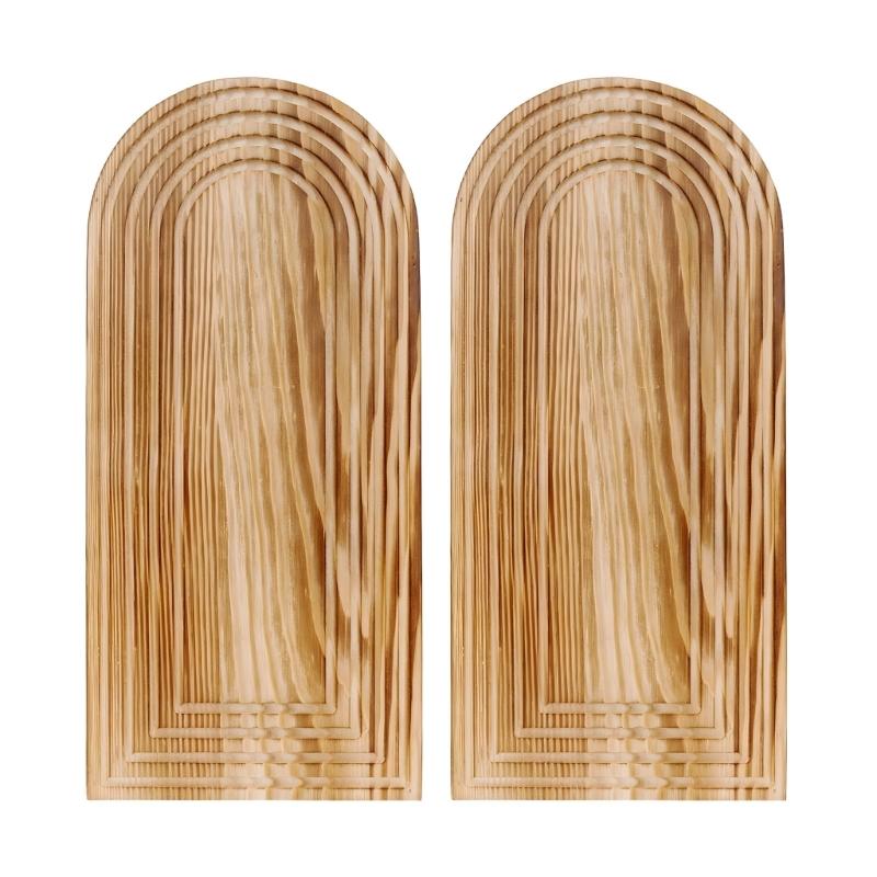 Natural Timber Wall hungry Display For Home Office Enhancement And Limited Space Cultivation