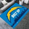 LA Chargers Carpet Rug for Living Room Bedroom Home Sofa Decoration,Kids Play Non-slip Floor Mat