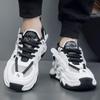 Mode Frühling und Herbst Dicksohlige Höhenvergrößernde Jugend Sportschuhe 2024 Herren Mesh Atmungsaktiv Leichte Lässige Laufschuhe