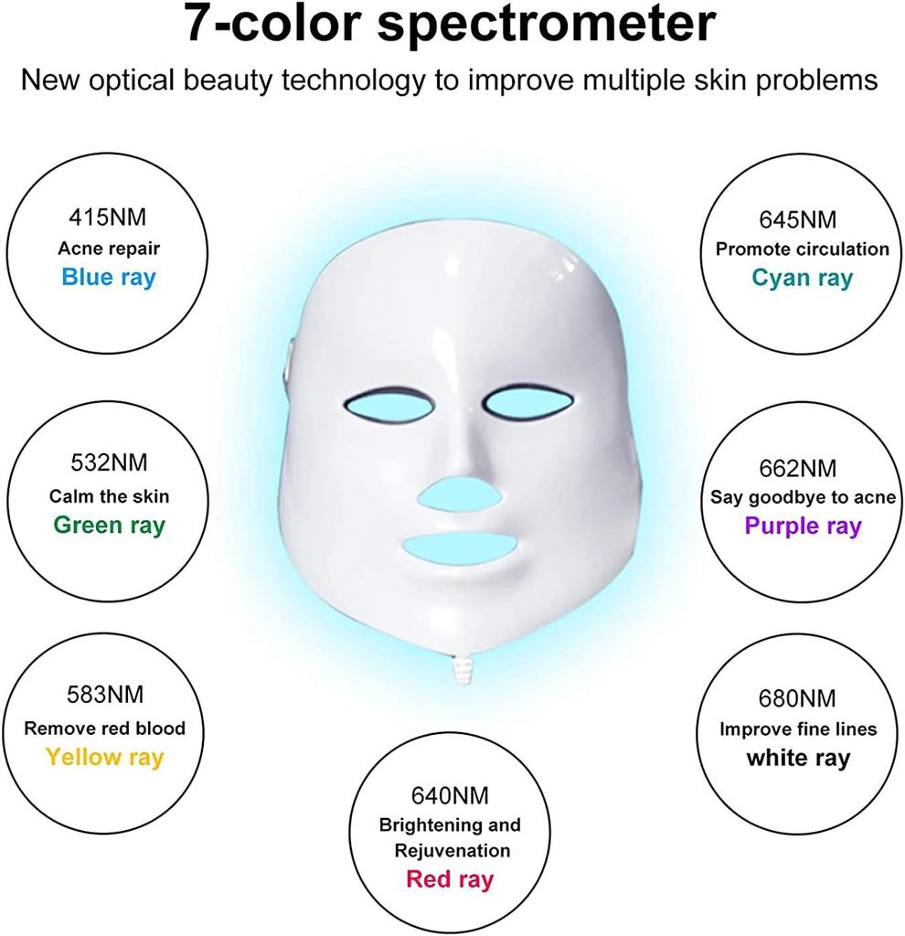 8 i 1 multifunksjonell hydrogen oksygenboble Ansiktsskjønnhetsmaskin Ansikt Hudforyngelse Fuktighetsgivende Anti Rynke Anti Aldring