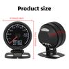 62mm Boost Gauge Water Oil Temp 7 Colors LCD Display Turbo Oil Pressure RPM Tachometer Voltmeter Racing Meter Vacuum Racing Mete