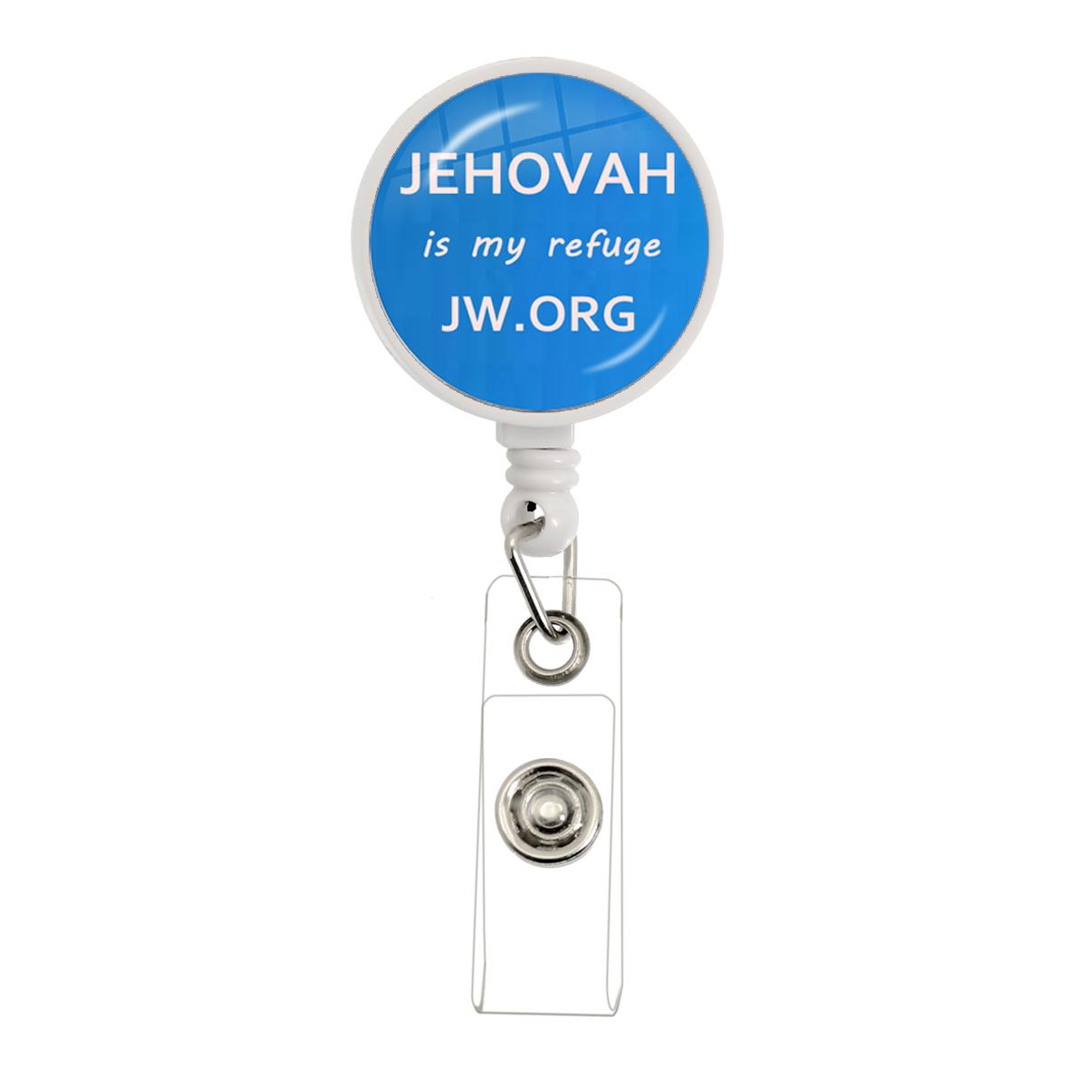 

JW.ORG Свидетели Иеговы Черно-белый Выдвижной Бейдж-катушка Клипса для Рабочей Карты Держатель Бейджа для Идентификационной Карты Бейдж Сотрудника