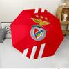 Benfica FC Fashionable Automatic Opening/Closing Folding Umbrella. Portable and Foldable, Ideal for Gift, Travel, and Daily Use.