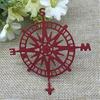 Compass Metal Cutting Dies DIY Scrapbook Emboss Paper Cards Decor Stencil Mold