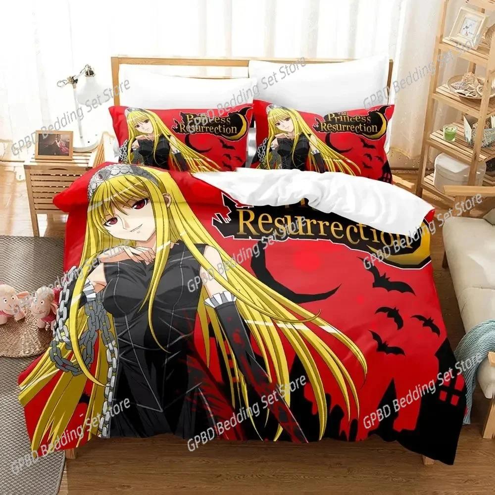 Anime Murder Princess 3D NEW Duvet Cover Pillowcase Bedding Set Adult Boy Girl Bedroom Decoration Children Single Double Large